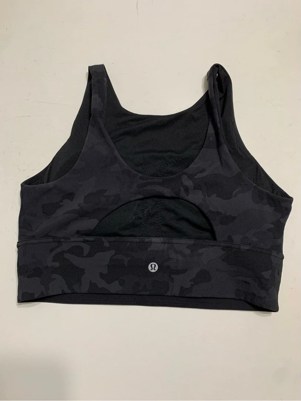 lululemon athletica Black Camo High-Neck Sports Bra